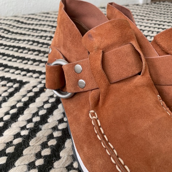 Derek Lam 10 Crosby Suede Brown Slip- Ons - Picture 7 of 8